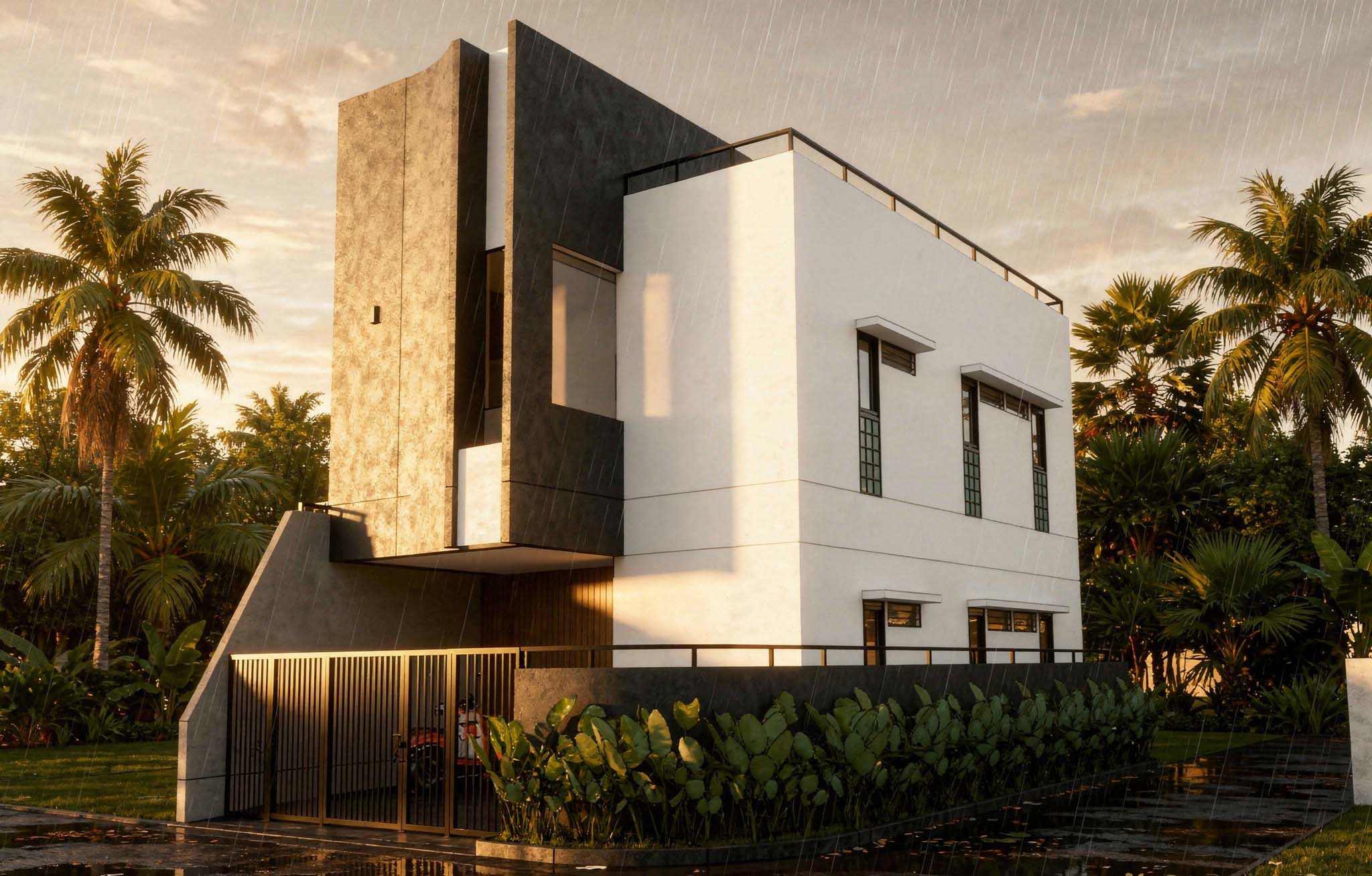 Jasa kontraktor pembangunan kost eksklusif modern di Yogyakarta